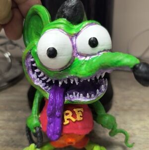 Rat Fink Figurine Ed Roth Inspired Characters